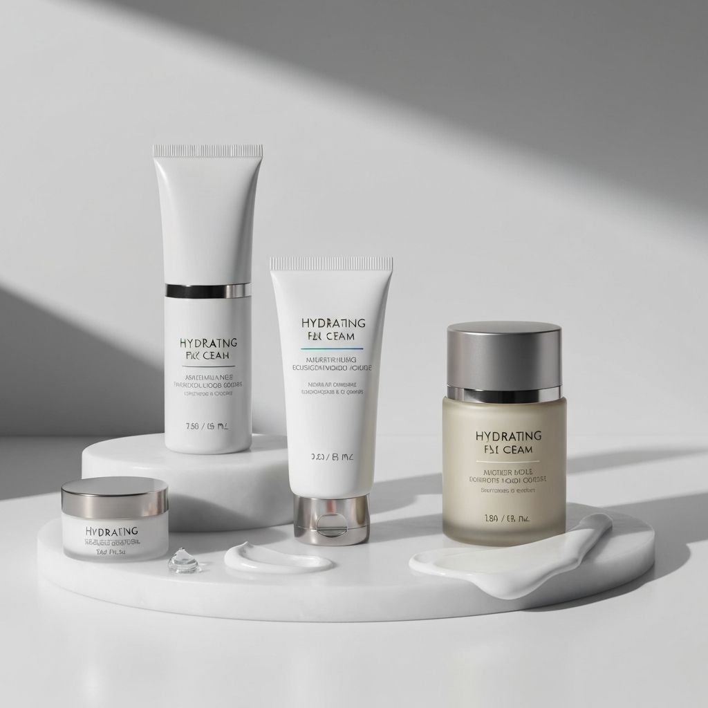 Moisturizing skincare consultation